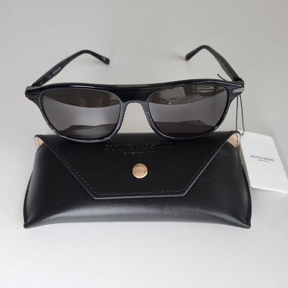FINAL PRICE - SCOTCH & SODA MEN'SWAYFARER TWO TONE SUNGLASSES